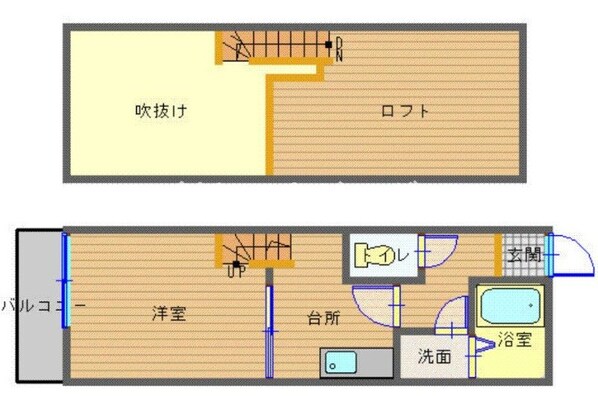 フレグランス住吉の物件間取画像